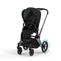 Прогулочная коляска Cybex Priam и e-Priam IV Deep Black (шасси на выбор) 8