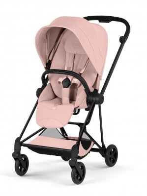 Прогулочная коляска Cybex Mios IV 2026 Peach Pink (шасси на выбор) шасси Matt Black