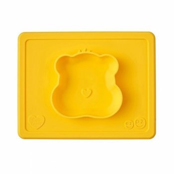 Тарелочка Ezpz Happy Bowl Care Bear Edition Tea (Изпз Хэппи Мат Кэа Эдишн Теа) желтый