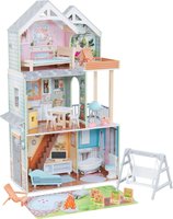 Кукольный домик KidKraft Хэлли 65980_KE, с мебелью 27 элементов 2