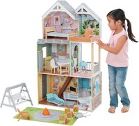 Кукольный домик KidKraft Хэлли 65980_KE, с мебелью 27 элементов 3