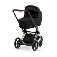 Коляска для новорожденных Cybex Priam и e-Priam IV Sepia Black (шасси на выбор) 5