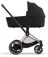 Коляска для новорожденных Cybex Priam и e-Priam IV Sepia Black (шасси на выбор) 1