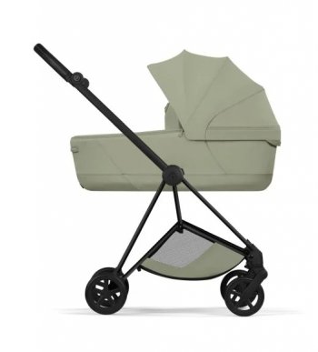 Коляска для новорожденного Cybex Mios IV 2026 Sage Green (шасси на выбор) шасси Matt Black
