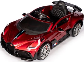 Электромобиль BARTY Bugatti DIVO HL338 (Барти Бугатти Диво) Красный глянец