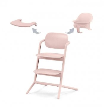 Стульчик для кормления Cybex Lemo 3 в 1 Pearl Pink