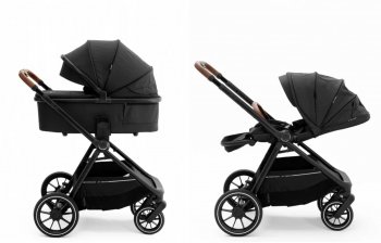 Коляска 2 в 1 Bumprider Atlass Black
