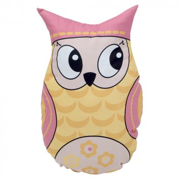 Декоративная подушка Vamvigvam Yellow Owl