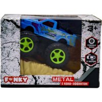 Инерционная серая die-cast машинка джип с краш-эффектом, 14,5 см Funky Toys 1