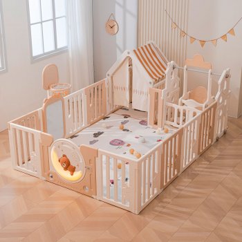 Манеж Unix Kids DeLuxe House/ Делюкс Дом 180x200 см