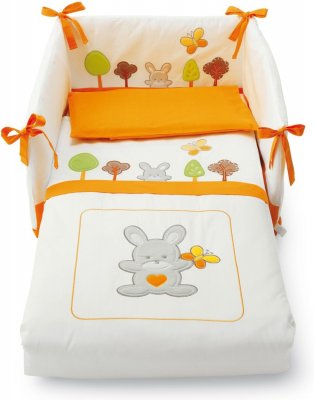 Комплект постельного белья 3 предмета Pali Smart Bosco (Пали Смарт Боско) оранжевый