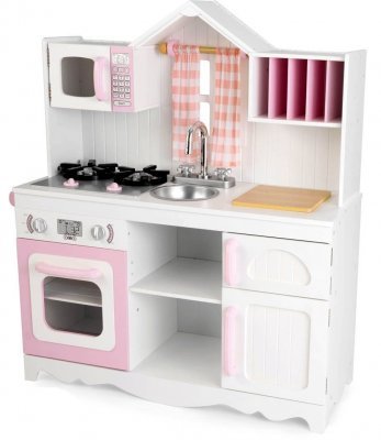 Игровая кухня для девочки из дерева KidKraft &quot;Модерн&quot; (Modern Country Kitchen 53222_KE)