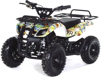 Квадроцикл детский бензиновый MOTAX ATV Mini Grizlik Х-16 с электростартером и пультом Бомбер