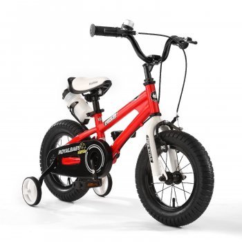 Детский велосипед Royal Baby Freestyle Steel 18&quot; (Роял Беби Фристайл Стил) Красный