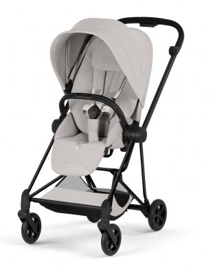 Прогулочная коляска Cybex Mios IV 2026 City Grey (шасси на выбор) шасси Matt Black