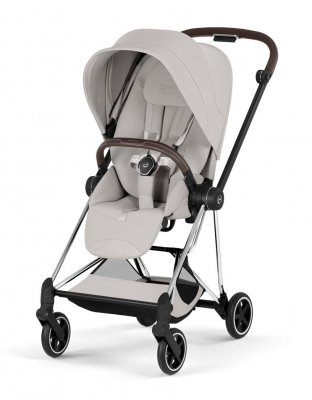 Прогулочная коляска Cybex Mios IV 2026 City Grey (шасси на выбор) шасси Chrome Brown