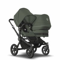 Bugaboo donkey2 duo all black best sale