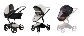 Коляска 2 в 1 Mima Xari MAX Snow White