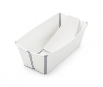 Ванночка Stokke FlexiBath Bundle Tub with Newborn Support White