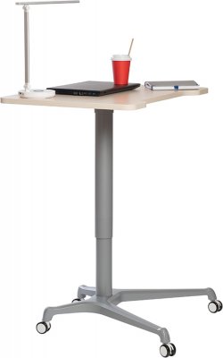 Пневматический стол Ergosenso-108 Серый/Береза