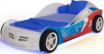 Детская кровать-машина ABC King Человек-Паук 