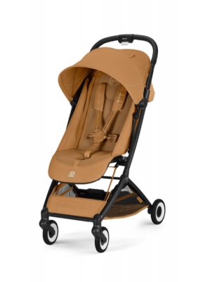 Прогулочная коляска Cybex Orfeo 2026 Cinnamon Yellow/Black Frame