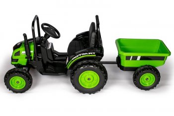 Трактор с прицепом BARTY (TR001) Зеленый