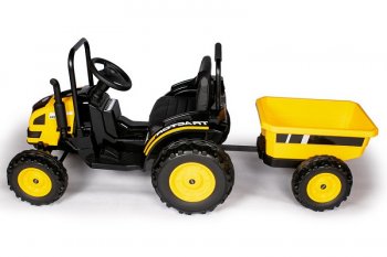 Трактор с прицепом BARTY (TR001) Желтый