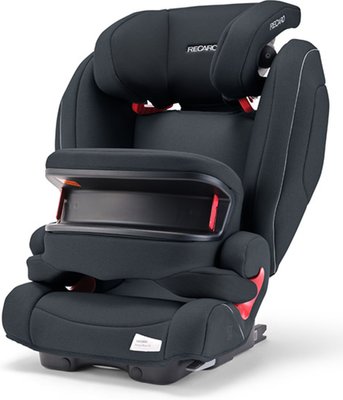 Автокресло детское Recaro с динамиками Monza Nova IS PRIME seatfix (Рекаро Монза Нова АйЭс) Mat Black