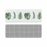 Коврик для кухни Parklon Kitchen Mat Монстера 210x44x1.5 см 1