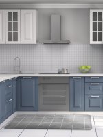 Коврик для кухни Parklon Kitchen Mat Монстера 210x44x1.5 см 2