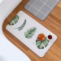 Коврик для кухни Parklon Kitchen Mat Монстера 210x44x1.5 см 3