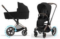 Коляска 2 в 1 Cybex Priam IV Sepia Black (шасси на выбор) 2