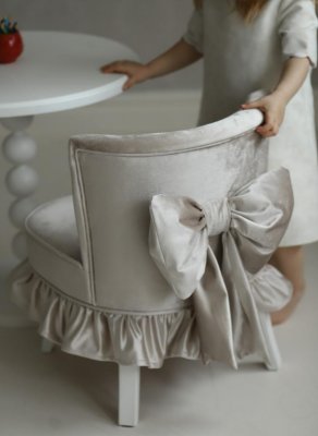 Детское кресло Amari Бант бежевый