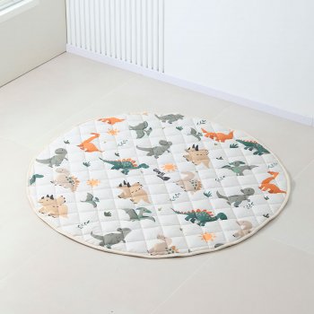 Коврик стеганный Unix Kids DINO круглый 150 см