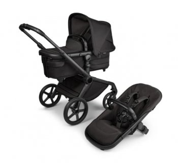 Детская коляска 2 в 1 Bugaboo Fox5 Noir Black Moonlight Limited Edition