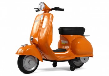 Детский электроскутер Rivertoys VESPA (M888MM) Оранжевый