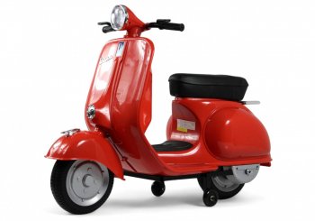 Детский электроскутер Rivertoys VESPA (M888MM) Красный