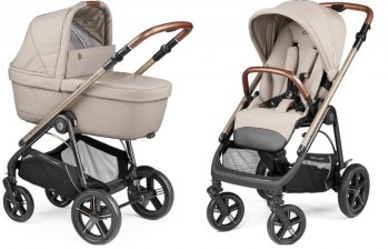 Коляска 2 в 1 Peg Perego Veloce TC Belvedere Astral New
