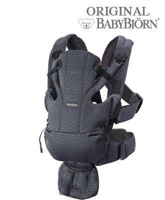 Рюкзак-кенгуру для новорожденных BabyBjorn Move Mesh 0990.13/Anthracite