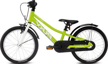 Двухколесный велосипед Puky CYKE 18-3 (3 скорости) green/white