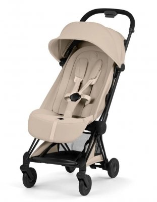 Прогулочная коляска Cybex Coya Style 2026 на шасси Matt Black Cozy Beige
