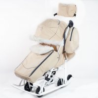 Санки-коляски Pikate Standart Снеговик 5