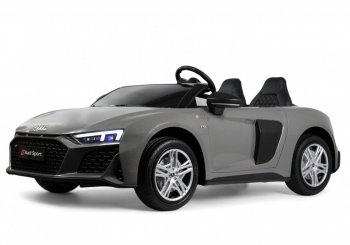 Детский электромобиль Rivertoys AUDI R8 (M333MM) Серый