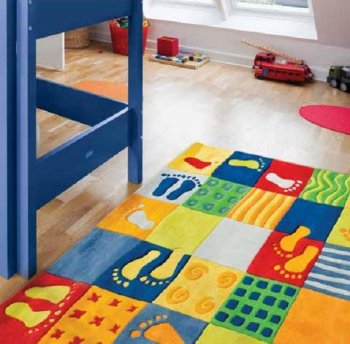 Детский ковёр в комнату Pansky Первые шаги (120*120) Первые шаги 