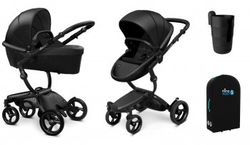 Коляска 2 в 1 Mima Xari 4G Black (Starter Pack и шасси на выбор)