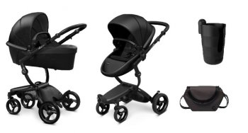 Коляска 2 в 1 Mima Xari 4G Black (Starter Pack и шасси на выбор)