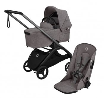 Коляска 2 в 1 Bugaboo Dragonfly Plus 2026 на шасси Graphite