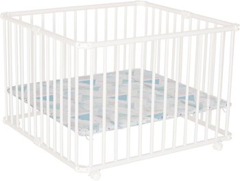 Складная кроватка-манеж Geuther Lucilee Plus (Гейтер Люсили) Белый (цвет дна 011)