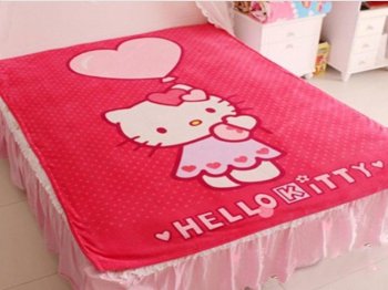 Плед детский Pansky Hello Kitty, 150*200 см цвет-6